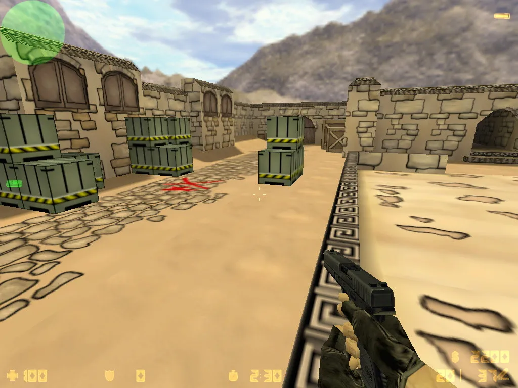 Скачать Карта «de_nodust» для CS 1.6 - Оптимизация и тактика - Скриншот