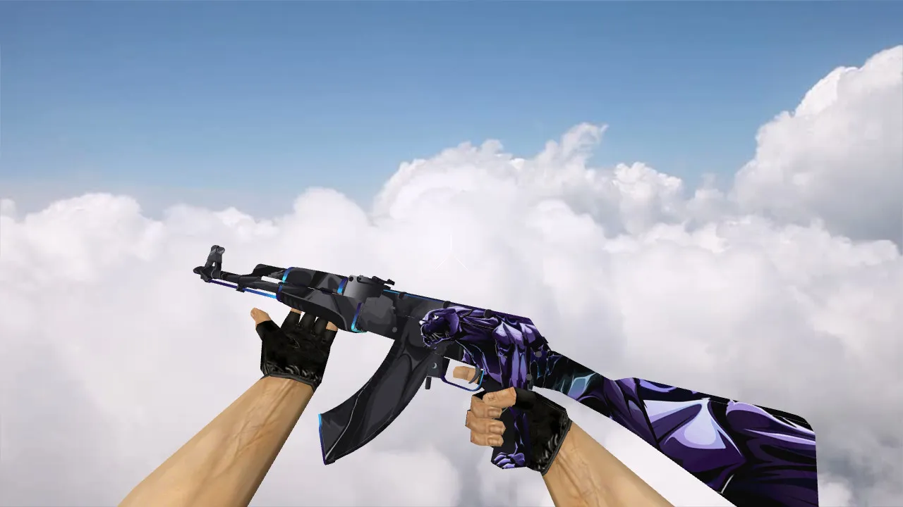 Скачать Модель «AK-47 Pantera» для CS 1.6 - Качественные текстуры и звуки - Скриншот