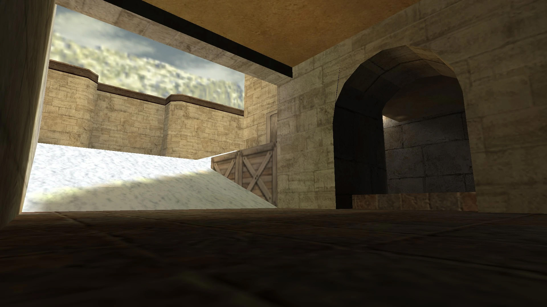 Скачать gg_mini_dust2_winter - Скриншот