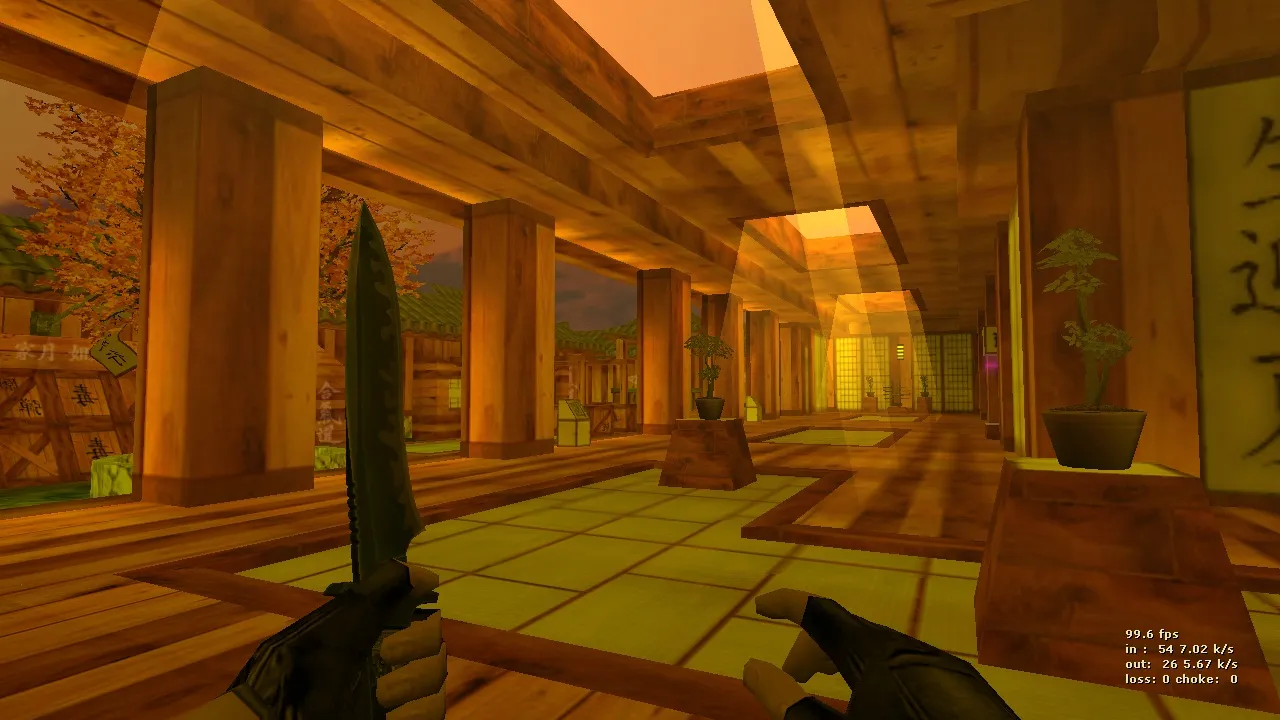 deathrun_dojo для CS 1.6: тактика за терр и контры, схема раундов и запуск карты без проблем — скриншот 6