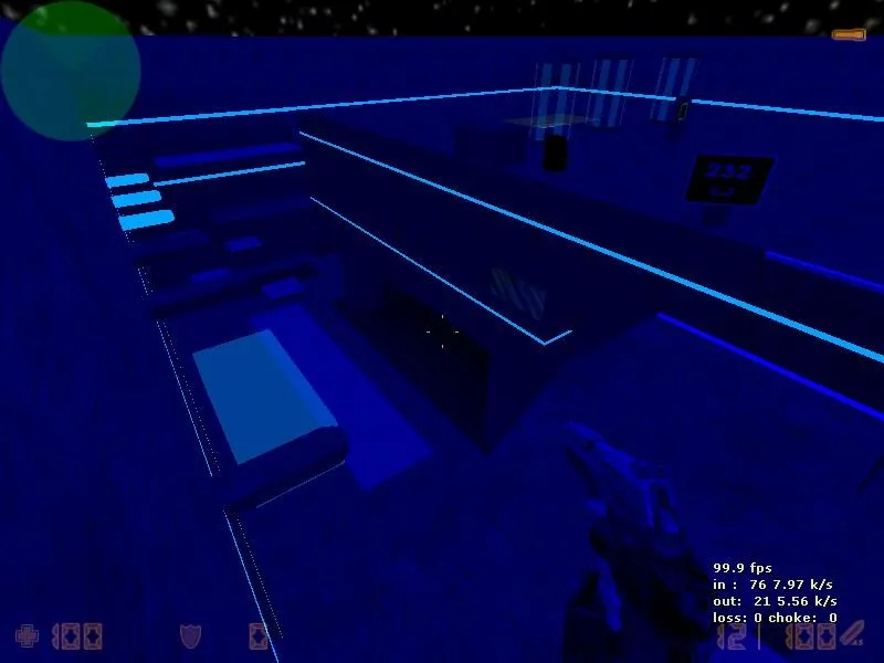 deathrun_azul для CS 1.6: карта для кланов, точки, маршруты, .nav и оптимизация wpoly/epoly — скриншот 2