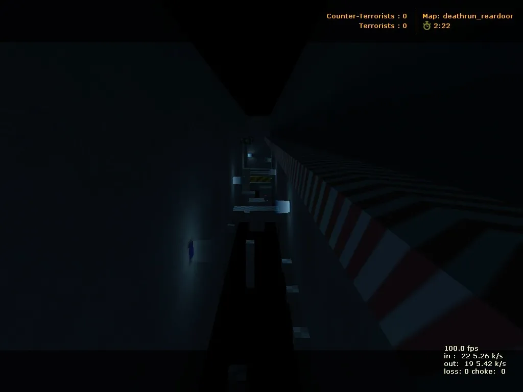 deathrun_reardoor для CS 1.6: рейдран с ловушками, точки для CT/T, .nav и оптимизация wpoly/epoly — скриншот 9