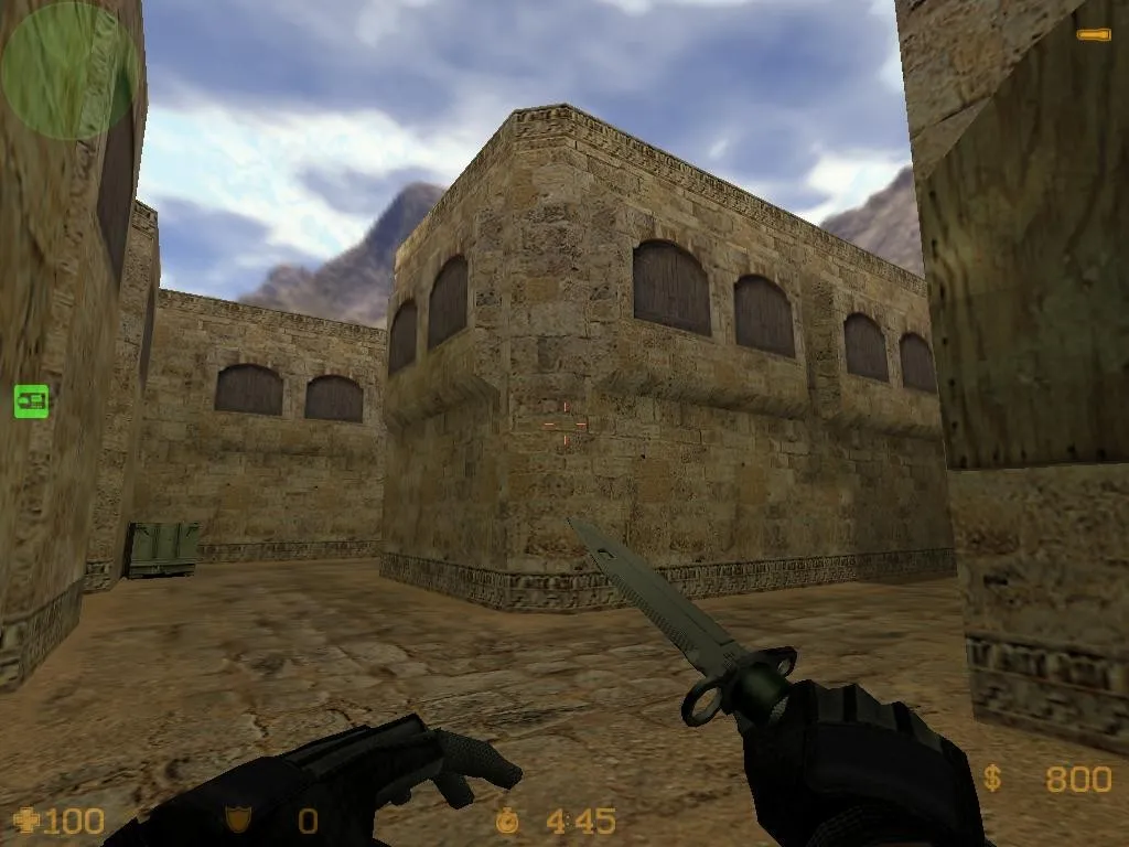 de_dust15 карта для CS 1.6: точки за Т и КТ, .nav для ботов, оптимизация wpoly/epoly — скриншот 8