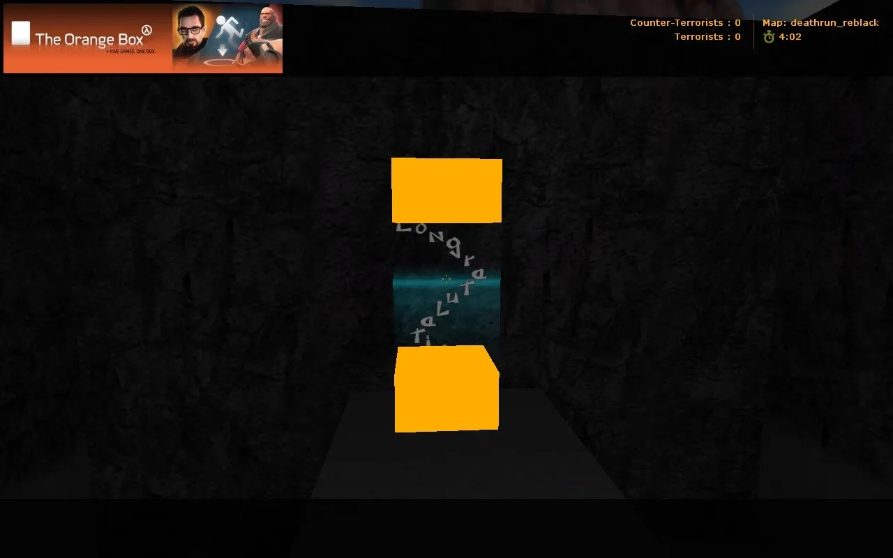 Скачать deathrun_reblack для CS 1.6 — карта deathrun, точки, оптимизация, .nav и баланс сторон - Скриншот