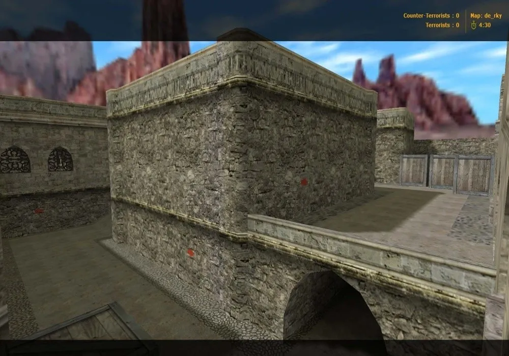 Скачать Карта de_rky для CS 1.6: подробный обзор и тактики - Скриншот