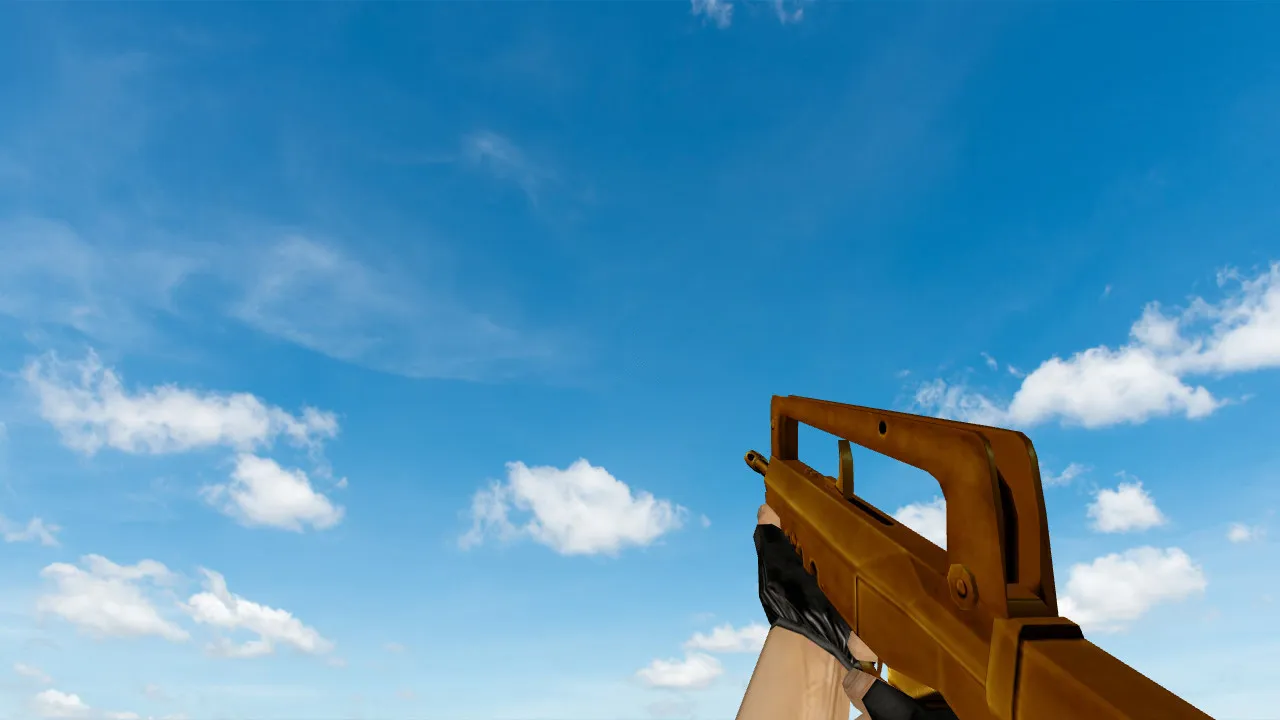 Пак моделей оружия «Gold Weapons Pack V3» для CS 1.6: v_ p_ w_ модели, звуки, анимация осмотра — скриншот 7