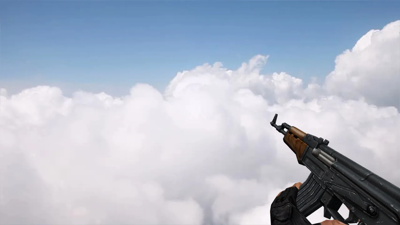 Скачать Модель «AK-47 HD Retexture» для CS 1.6 - Качество на уровне - Скриншот