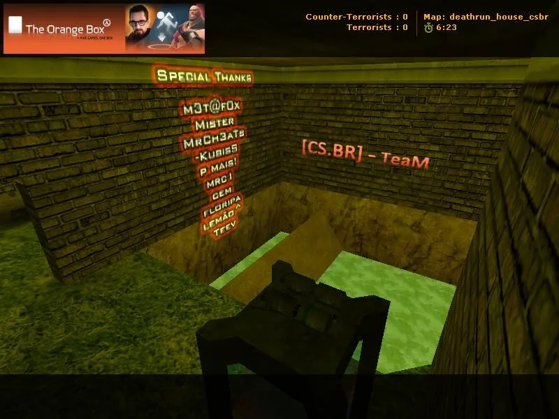 Скачать deathrun_house_csbr! для CS 1.6: карты Deathrun, точки, маршруты и настройка под сервер - Скриншот