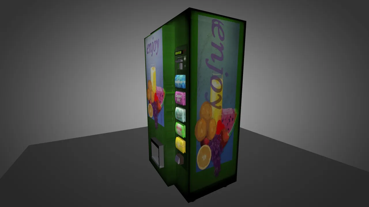 Модель «HQ Vending machine» для CS 1.6 - Уникальный скин для игры — скриншот 2