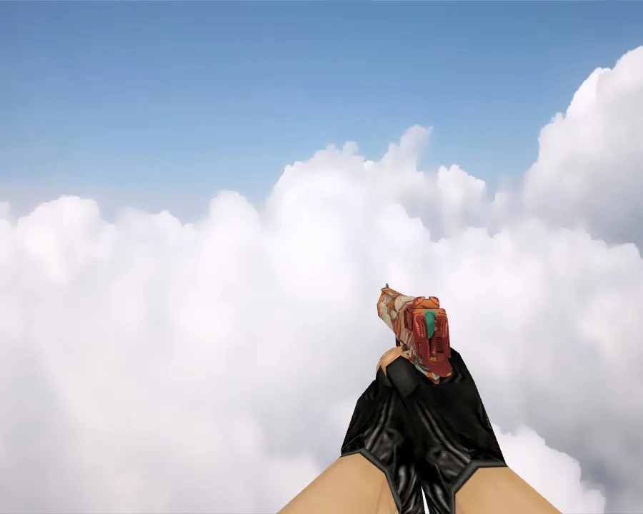 Скачать Desert Eagle | Фенек (Fennec Fox) для CS 1.6 – уникальный скин - Скриншот
