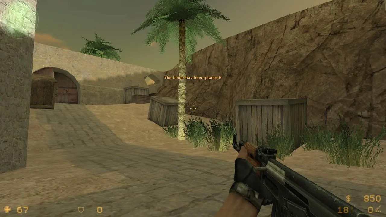 Скачать de_dust2_2015 карта для CS 1.6: точки, маршруты, баланс сторон и .nav для ботов - Скриншот