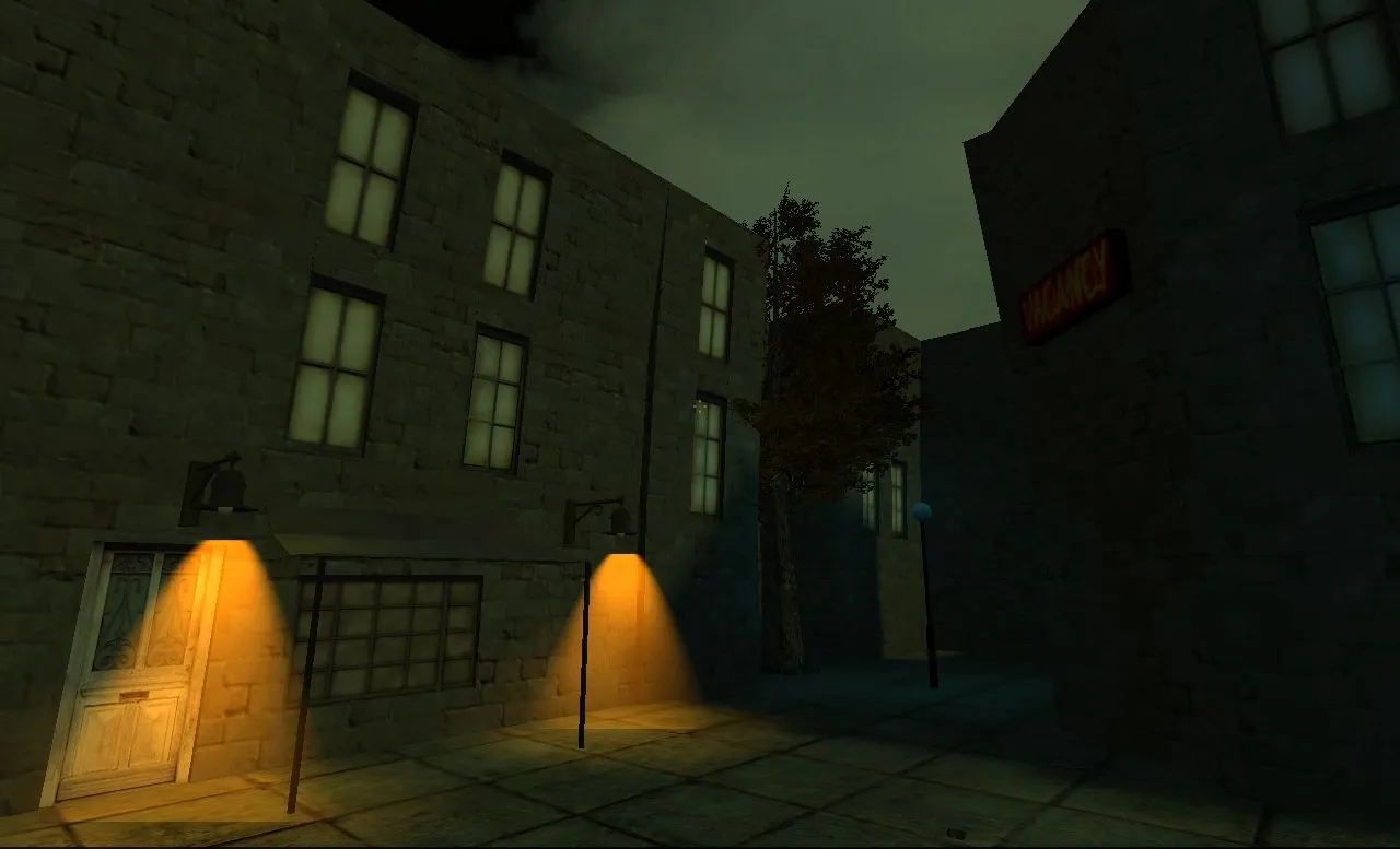 de_dystopia — DE карта для CS 1.6: тактика, баланс сторон, оптимизация, .nav и базовые настройки — скриншот 10