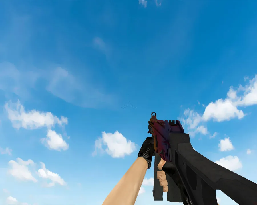 Скачать UMP-45 | Градиент (Fade) для CS 1.6 - Модели оружия - Скриншот