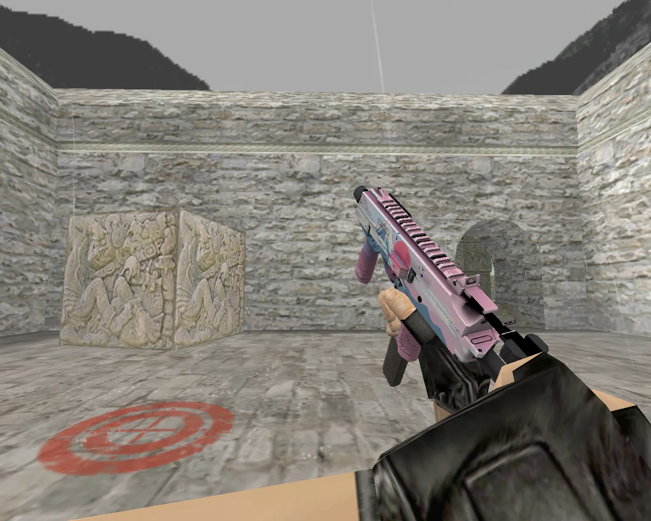 Скачать MP9 | Фудзияма (Mount Fuji) для CS 1.6 – Уникальный скин - Скриншот