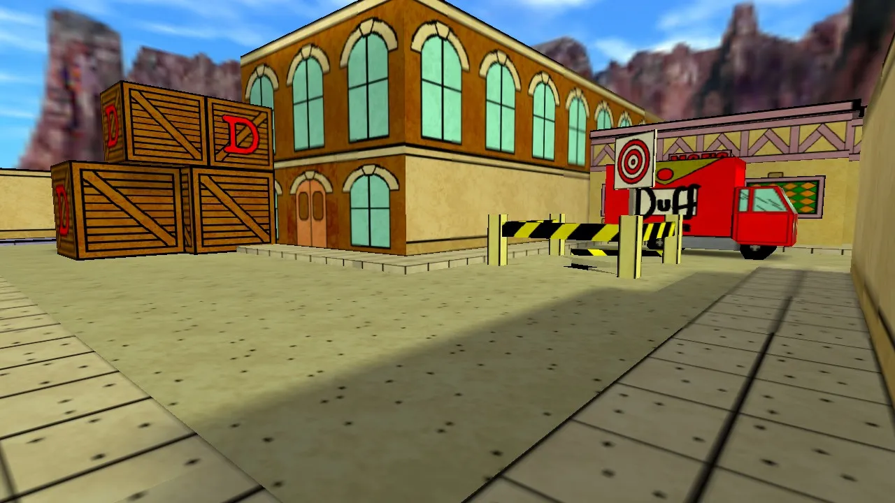 Скачать Карта de_springfield_v2 для CS 1.6: Тактические возможности и детали - Скриншот