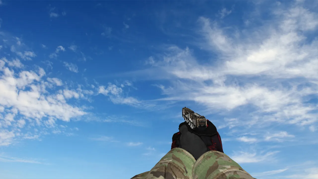 Пак моделей оружия Specialist Gloves Crimson Kimono Pack для CS 1.6: v_, p_, w_ модели, звуки, анимация осмотра — скриншот 12