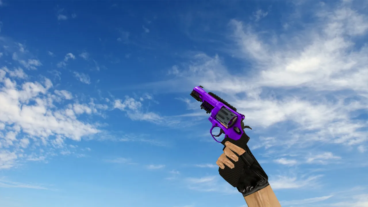Скачать Модель R8 Revolver Purple Oil для CS 1.6 – Погрузитесь в игру - Скриншот
