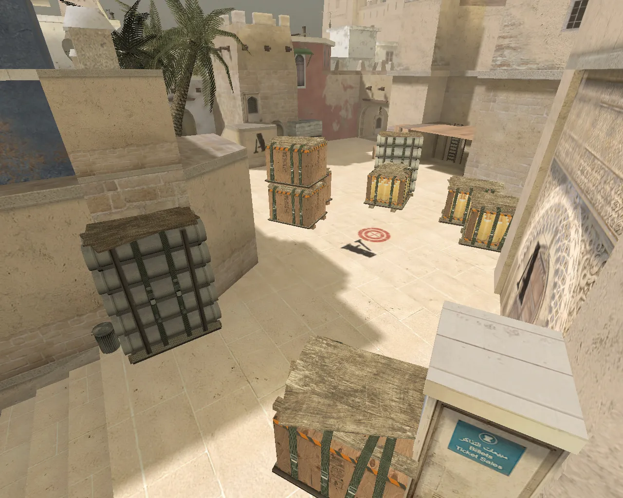 Скачать Карта csgo_mirage для CS 1.6: точки, спавн, .nav и оптимизация wpoly/epoly - Скриншот