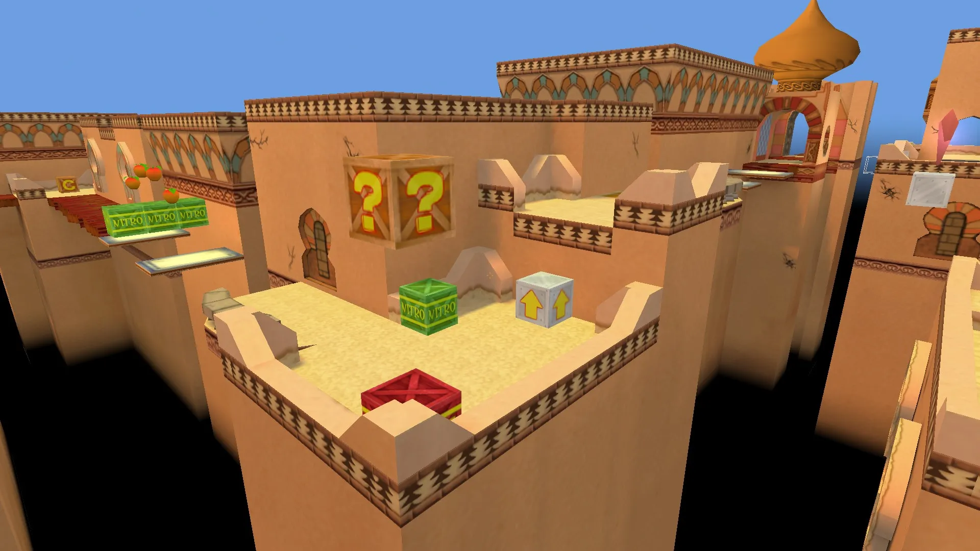 deathrun_crash_arabian — карта Deathrun для CS 1.6: точки, маршруты, боты и оптимизация — скриншот 7