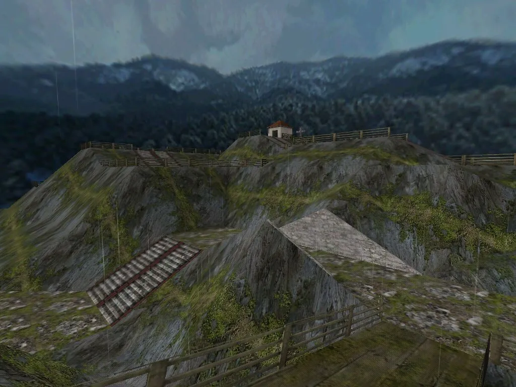 Скачать Карта de_peaks для CS 1.6: Тактический анализ и особенности - Скриншот