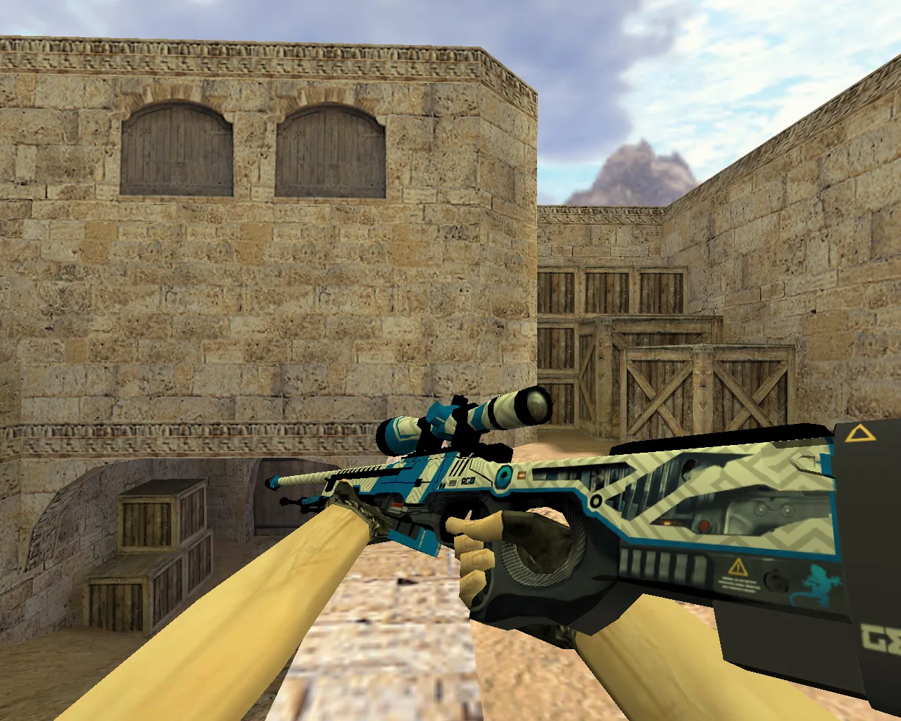 Скачать Модель AWP Рельсотрон для CS 1.6 - Максимальная точность и стиль - Скриншот