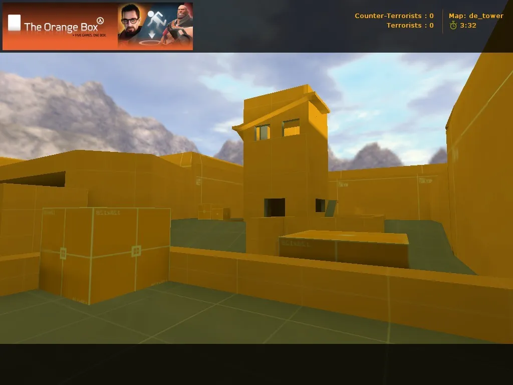 Скачать Карта de_tower для CS 1.6 - Тактическая глубина и баланс игры - Скриншот
