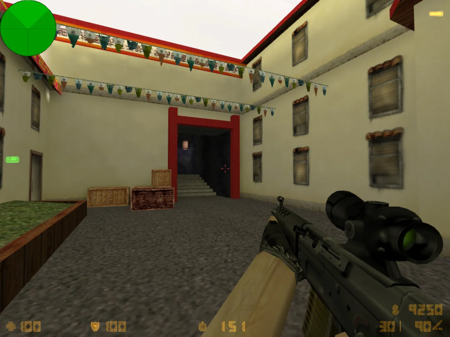 de_china карта для CS 1.6: тактика за CT/T, точки, .nav для ботов, оптимизация wpoly/epoly и советы по установке — скриншот 13