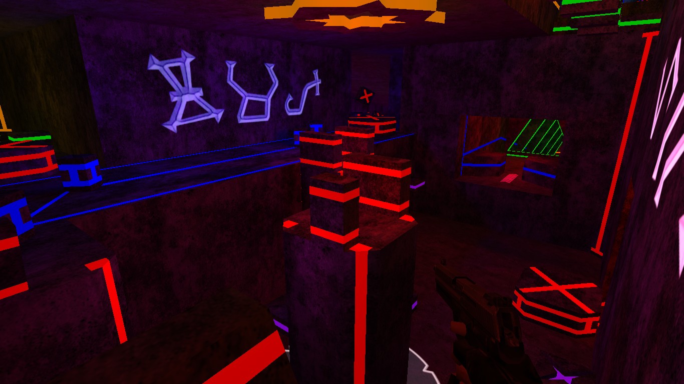 bhop_ytt_neon_light — скриншот 3