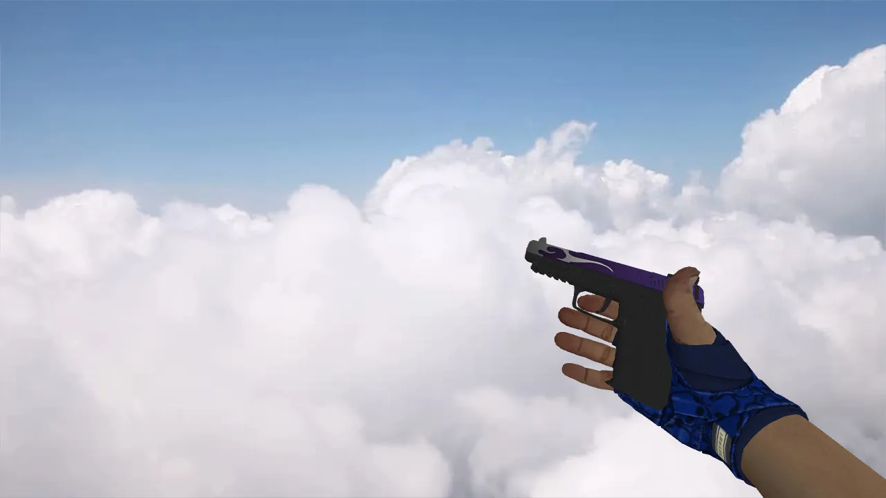Пак моделей оружия «Hand Wraps Cobalt Skulls Pack» для CS 1.6: v_ p_ w_ модели, звуки, анимация осмотра и текстуры — скриншот 8