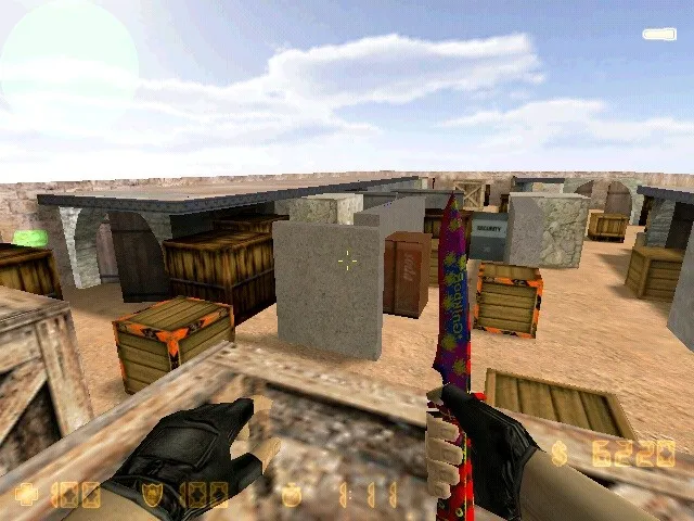de_dust3_mini для CS 1.6: мини-карта для бодрых раундов, точки, маршруты, .nav и оптимизация — скриншот 3