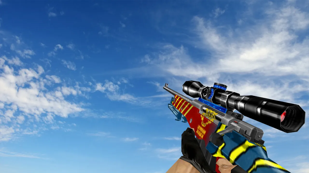 Скачать Модель AWP Malaysia для CS 1.6 - Качественные текстуры и анимация - Скриншот