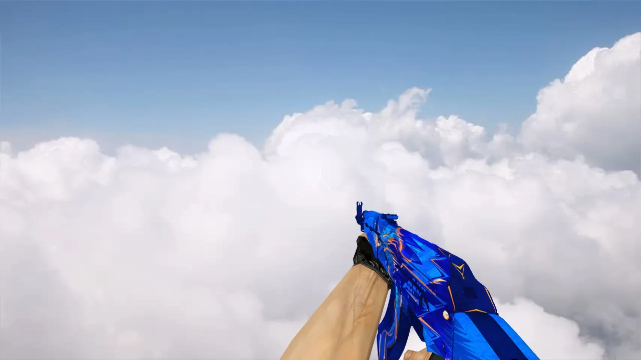 Скачать Модель AK-47 Drakestorm для CS 1.6 - Уникальный скин - Скриншот