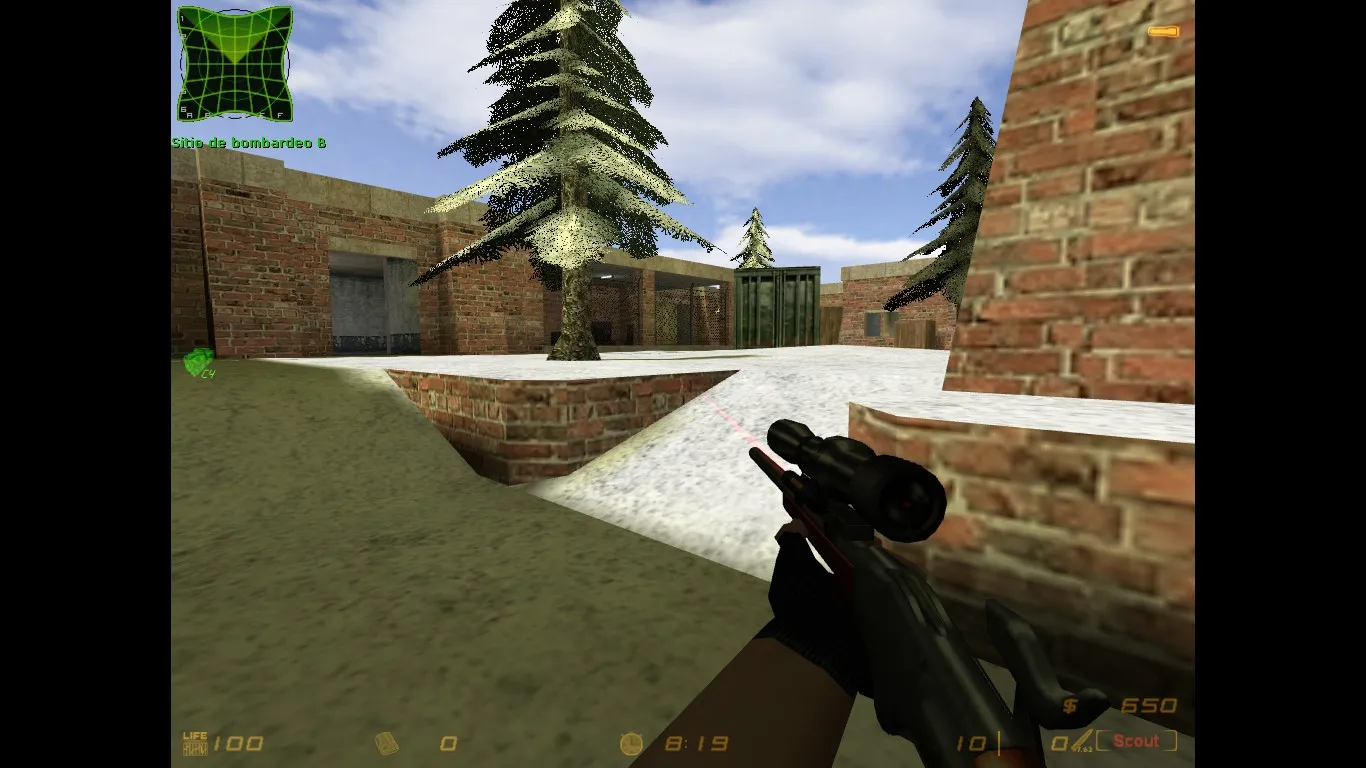 de_gamebanana карта для CS 1.6: баланс сторон, точки, .nav и оптимизация wpoly/epoly — скриншот 13