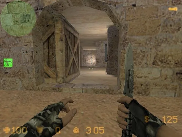 Скачать Карта de_dust_x_version для CS 1.6: точки, маршруты, .nav и оптимизация wpoly/epoly - Скриншот