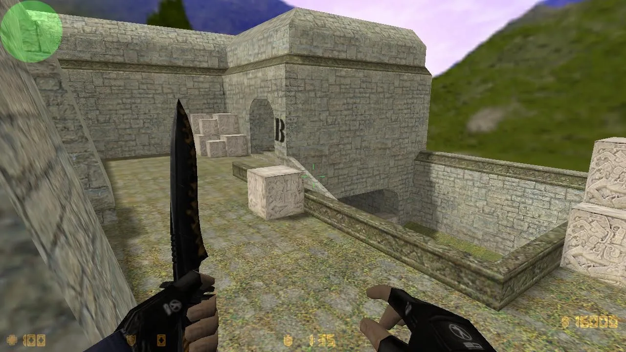 Скачать Карта de_aztec_2012 для CS 1.6: разбор точек, заходов, .nav для ботов и настройки сервера - Скриншот