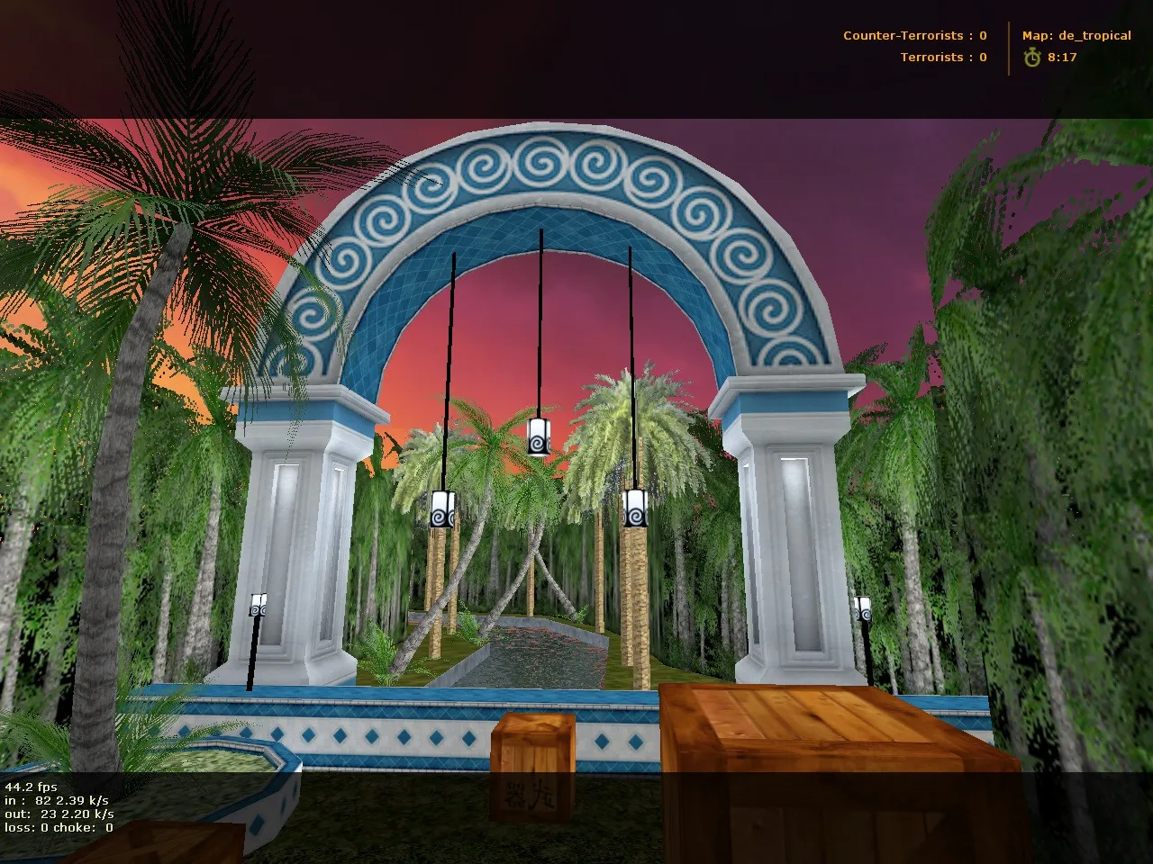 Скачать Карта de_tropical для CS 1.6: Тактика и особенности - Скриншот