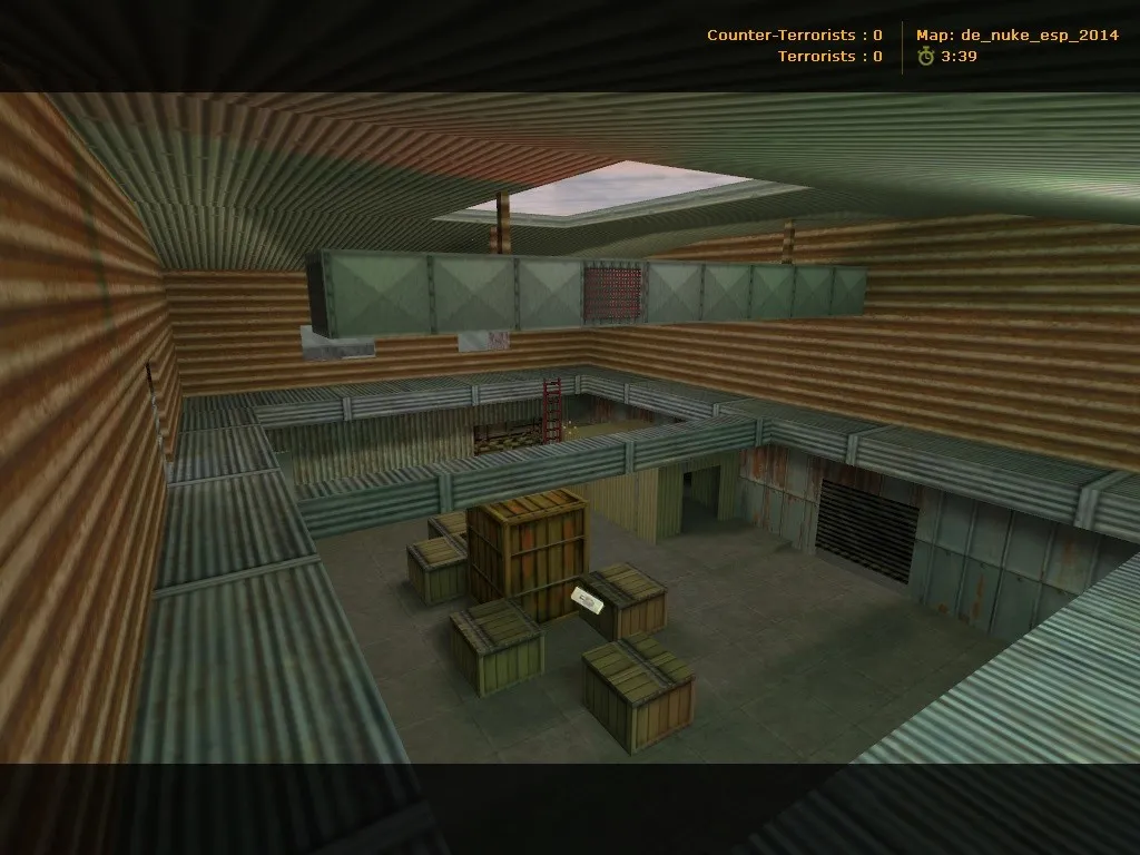 Карта de_nuke_esp_2014 для CS 1.6: тактические преимущества и оптимизация — скриншот 3