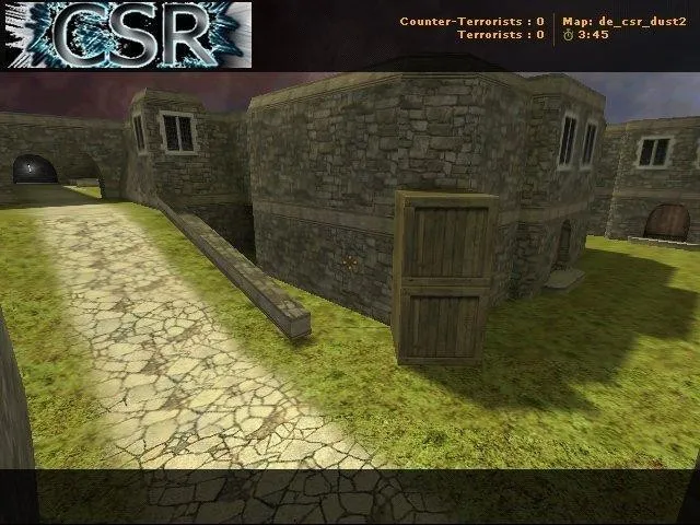Скачать de_csr_dust2 карта для CS 1.6: точки, баланс сторон, .nav для ботов и оптимизация wpoly/epoly - Скриншот