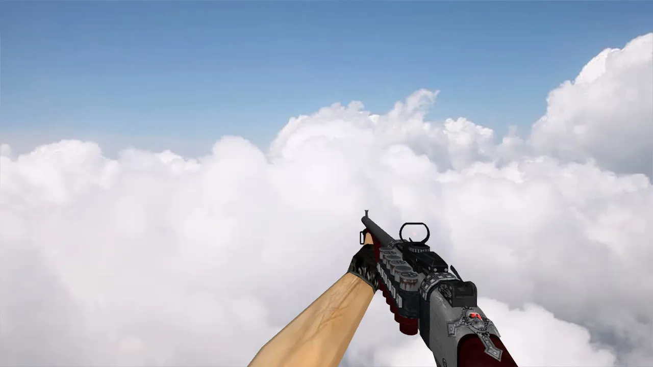 Скачать Модель «SF2 M870 Redslug» для CS 1.6 - качай уникальный скин - Скриншот