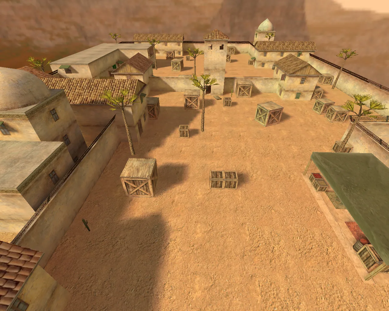Скачать aim_arabia для CS 1.6: тренировка прицела, раунды на точность, точки для спрея и быстрых фрагов - Скриншот