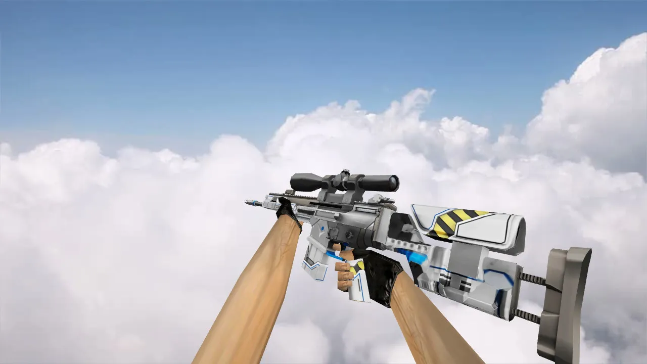 Скачать Модель SCAR-20 Gemini для CS 1.6 - Качественные текстуры и анимации - Скриншот
