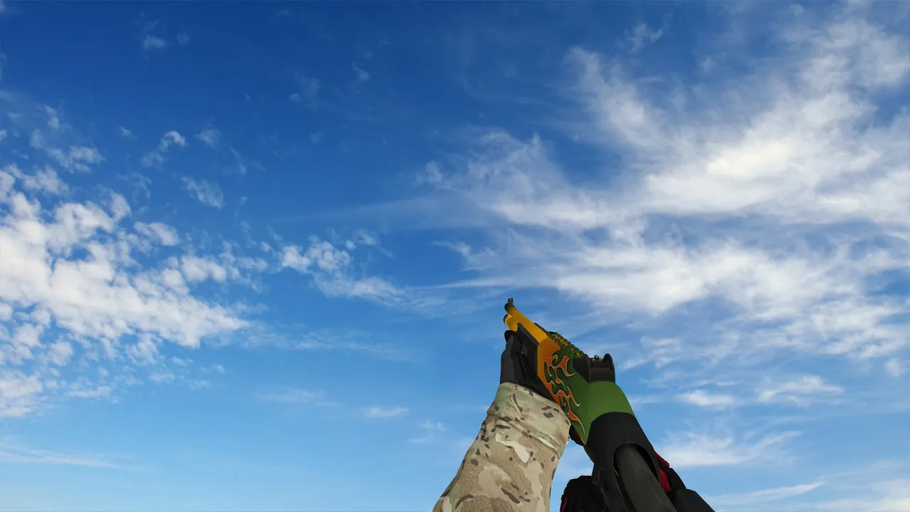 Пак моделей оружия Specialist Gloves Crimson Kimono Pack для CS 1.6: v_, p_, w_ модели, звуки, анимация осмотра — скриншот 29