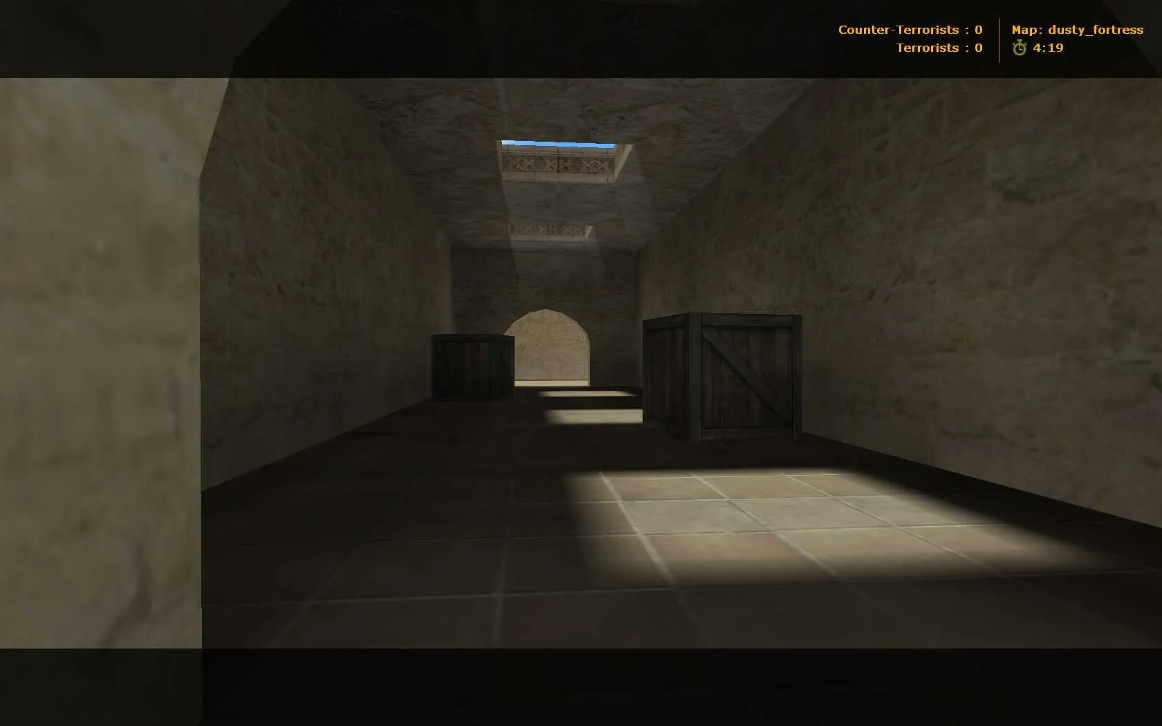Скачать Карта dusty_fortress для CS 1.6: Тактика и особенности - Скриншот