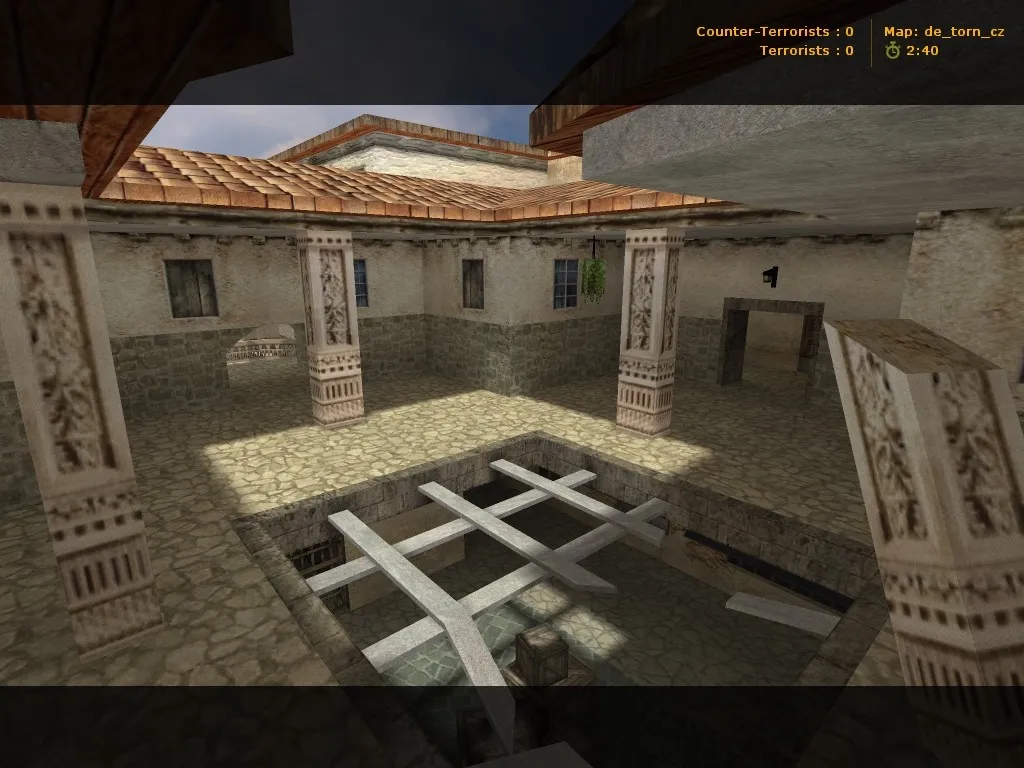 Скачать Карта de_torn_cz для Counter-Strike 1.6 - Тактика и особенности - Скриншот