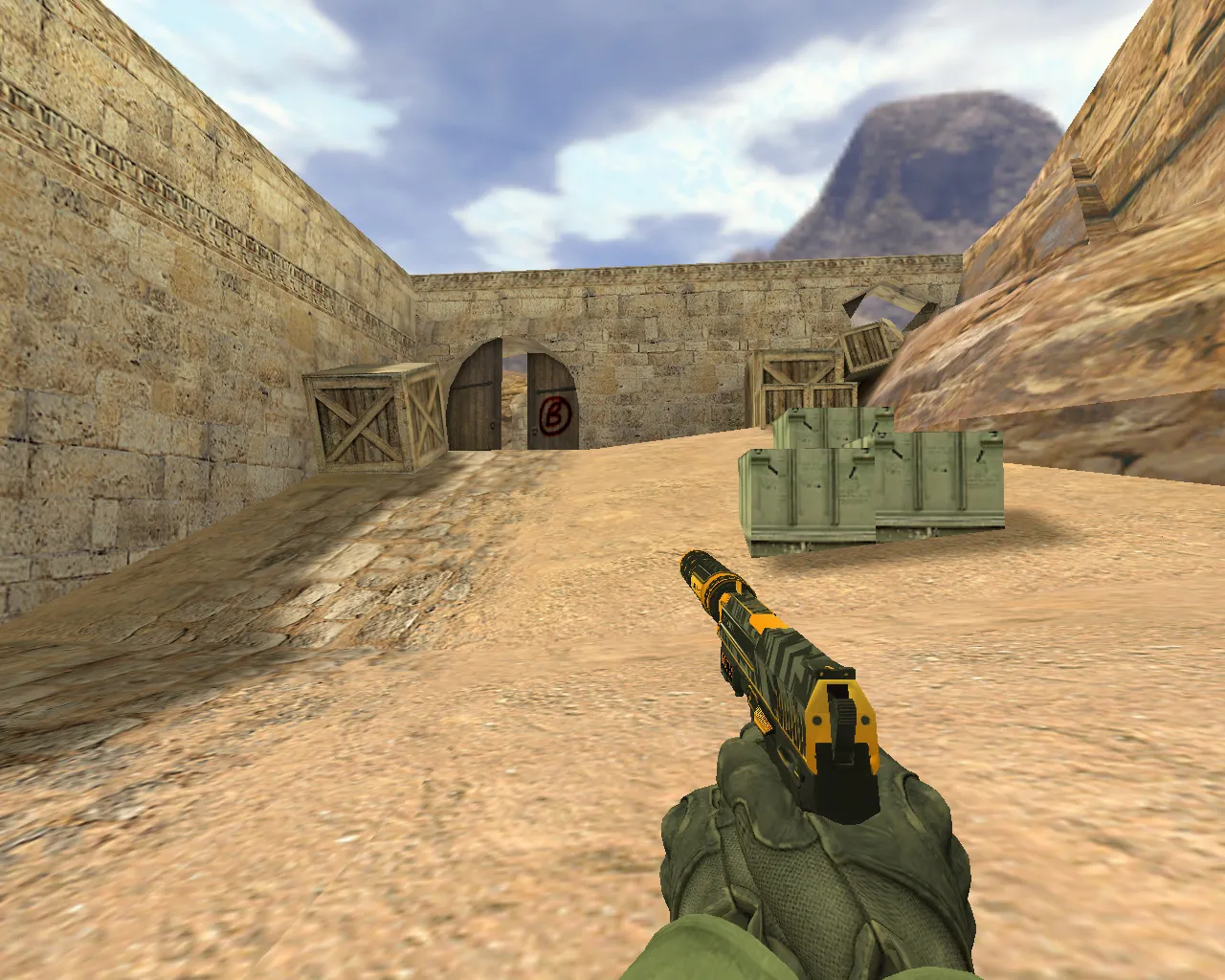 Скачать Модель «USP Орион» для CS 1.6: Оружие для точной стрельбы - Скриншот