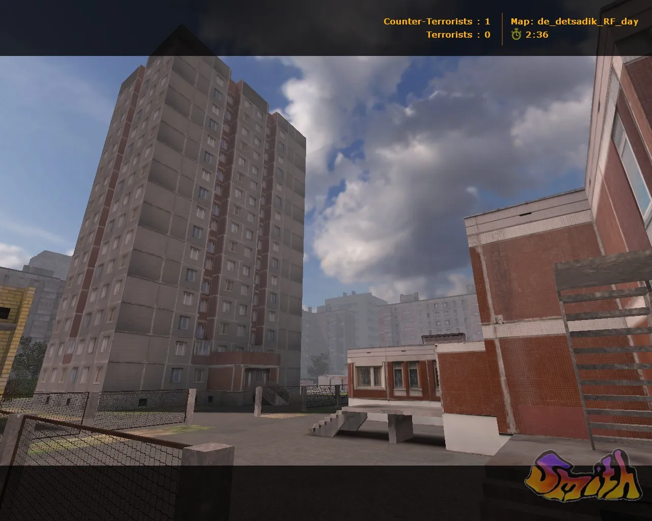 Скачать Карта de_detsadik_rf для CS 1.6: точки, маршруты, .nav для ботов и оптимизация wpoly/epoly - Скриншот