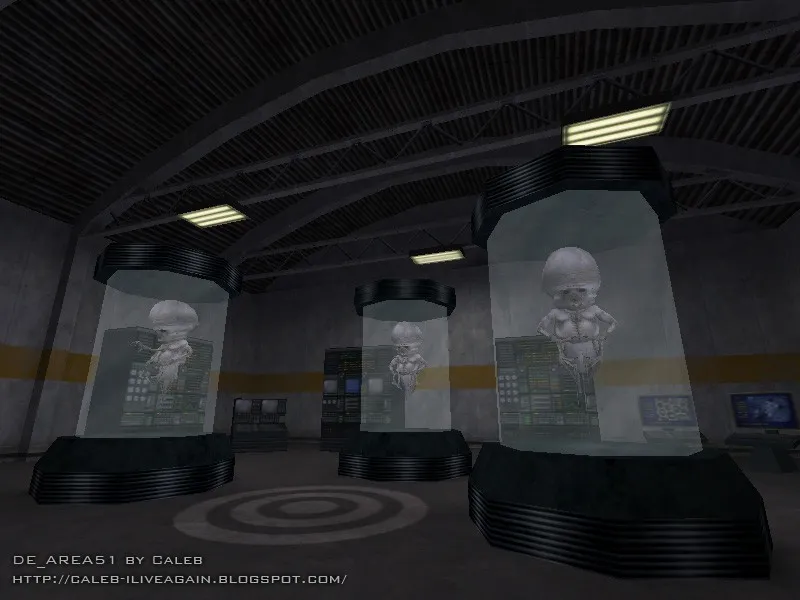 Скачать de_area51 для CS 1.6: обзор карты, точки, .nav для ботов и оптимизация wpoly/epoly - Скриншот