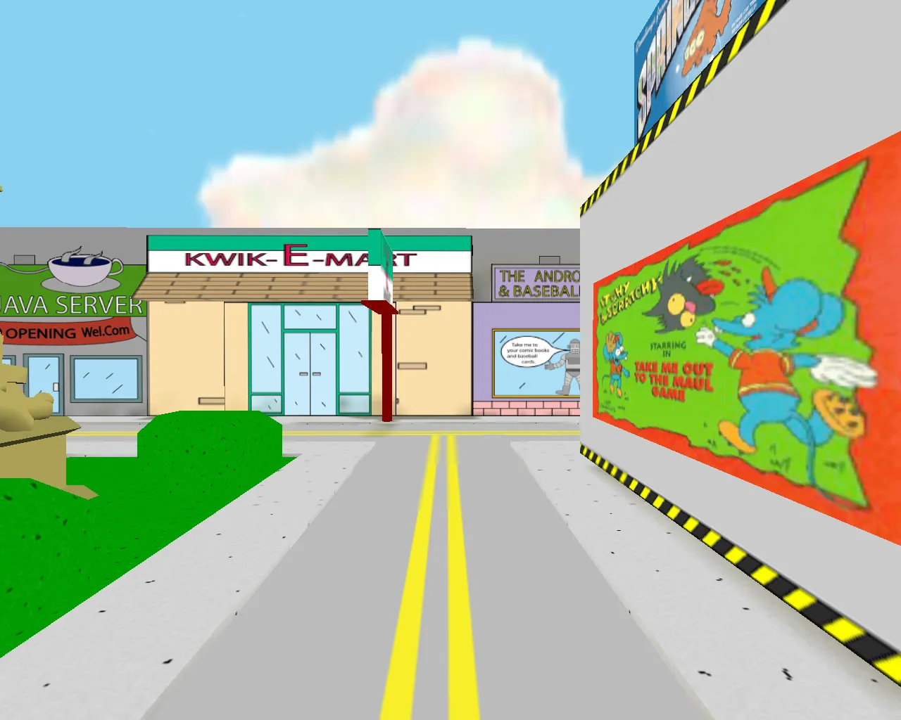 Скачать fy_simpsons_ach для CS 1.6: тактика, точки, .nav и оптимизация карты FY - Скриншот