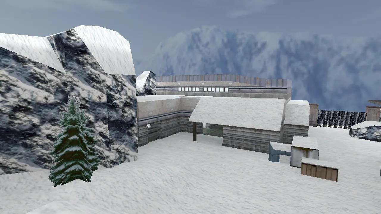 Карта de_winternuke для CS 1.6: тактика и особенности — скриншот 2