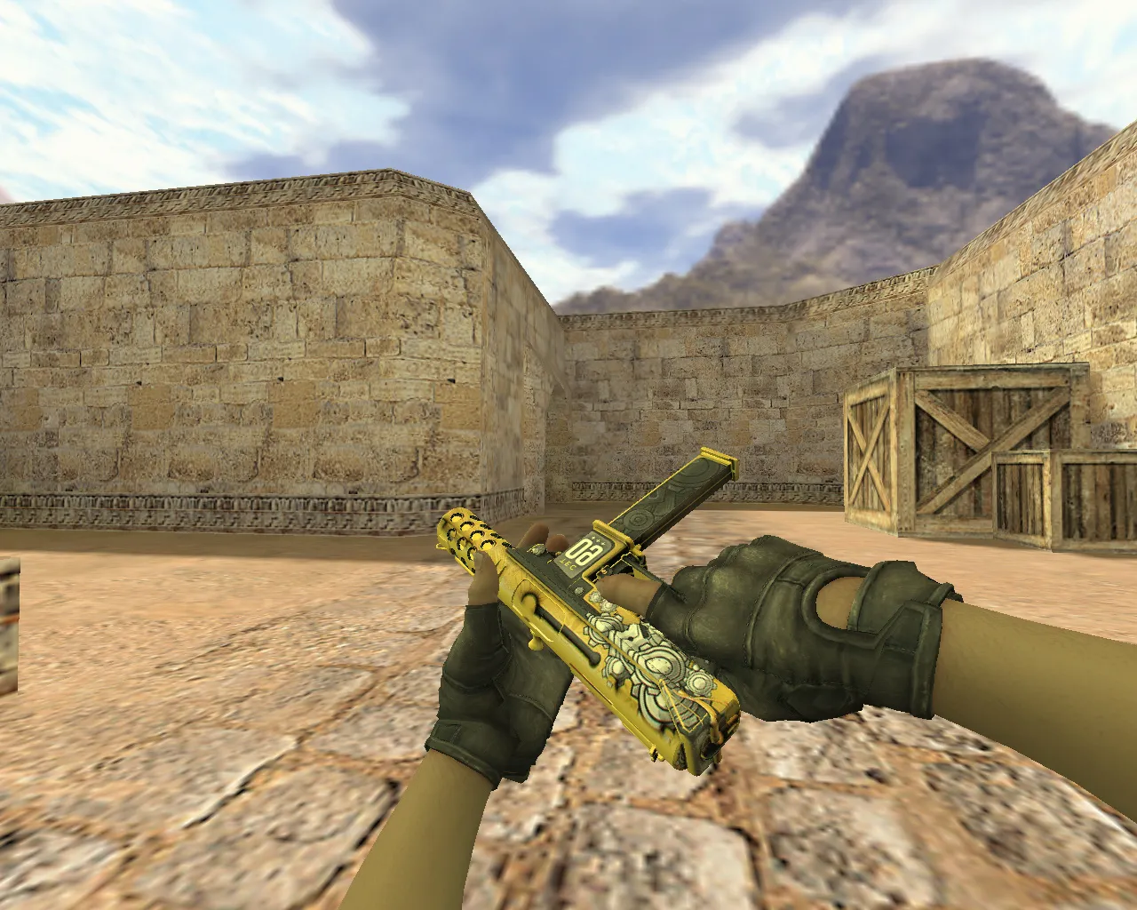 Скачать Модель TEC-9 Кибернетический для CS 1.6 - Отличная замена - Скриншот